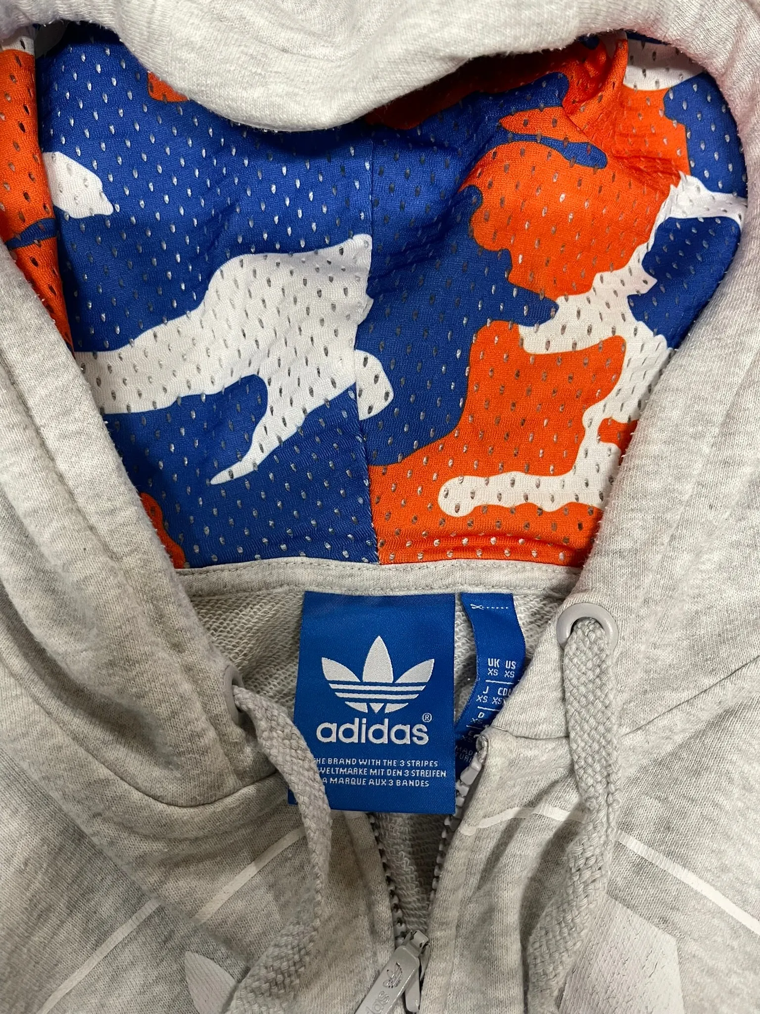 Adidas New York Knicks Grey Jacket XS