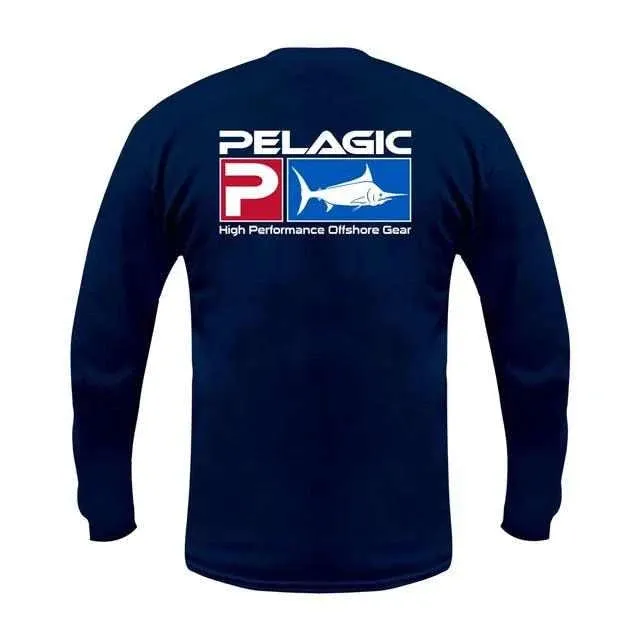 PELAGIC Fishing Fishing Shirt Long Sleeve Anti-UV