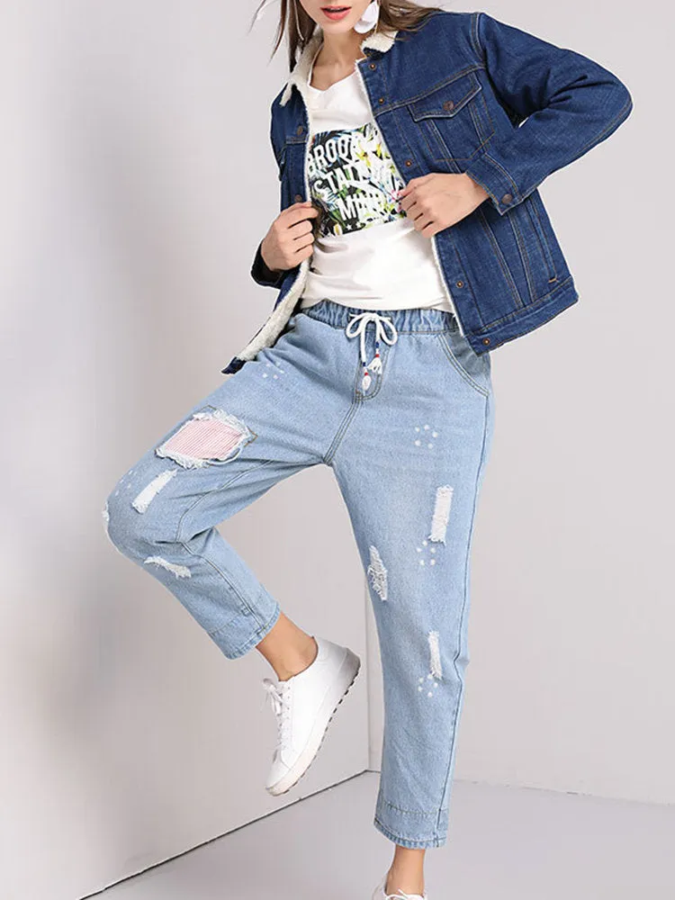 Single-breasted Denim Coats