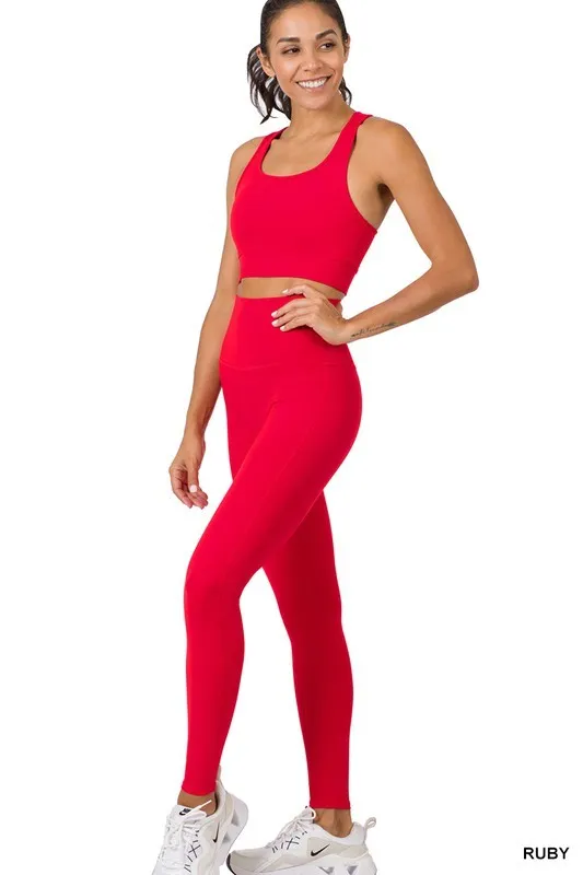 Valeria Racerback Tank and Legging Set